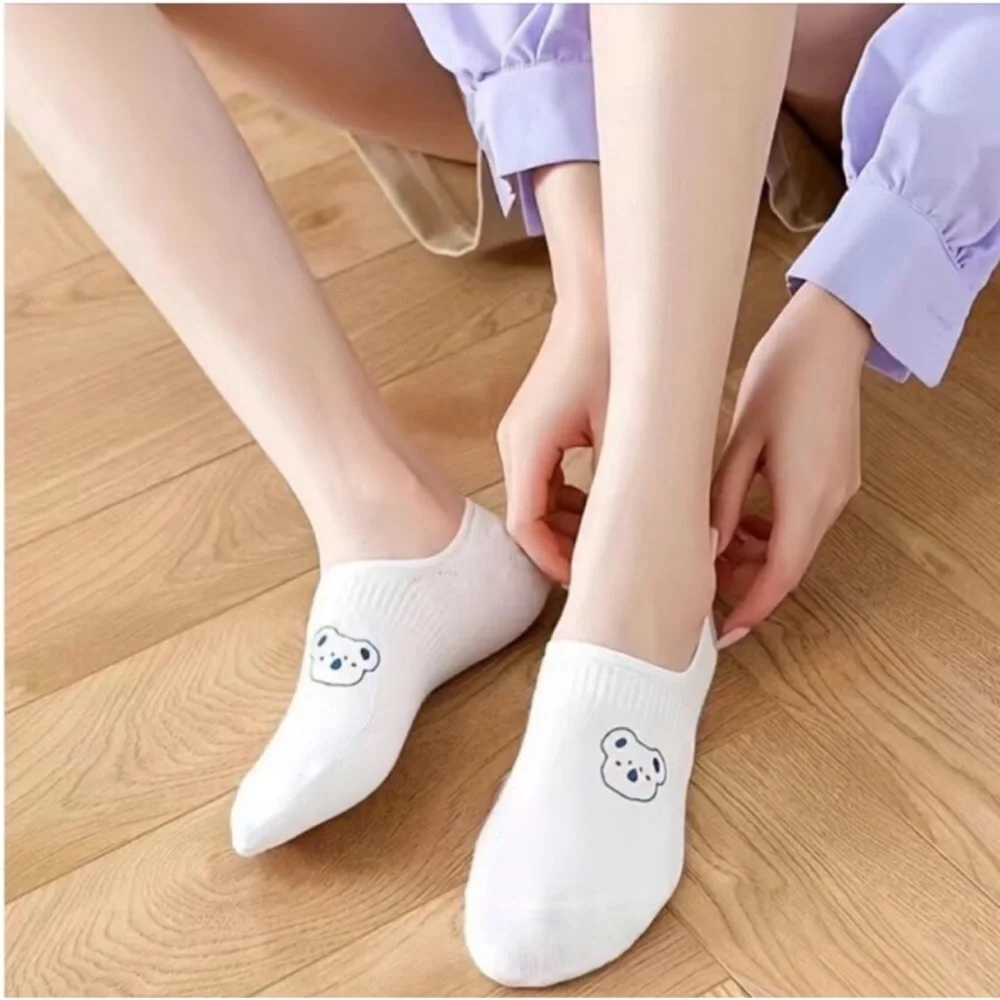 Women's Socks & Hosiery 10 Pairs Cute Print Soft & Lightweight Low Cut Ankle
